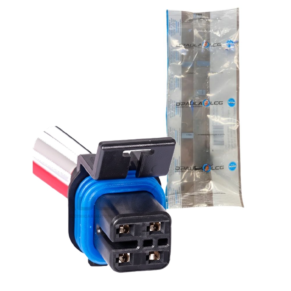 Chicote Conector 4 Vias - DPaula - DP4.5090