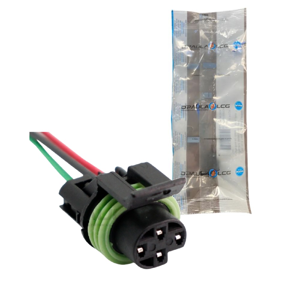 Chicote Conector 4 Vias - DPaula - DP4.7786