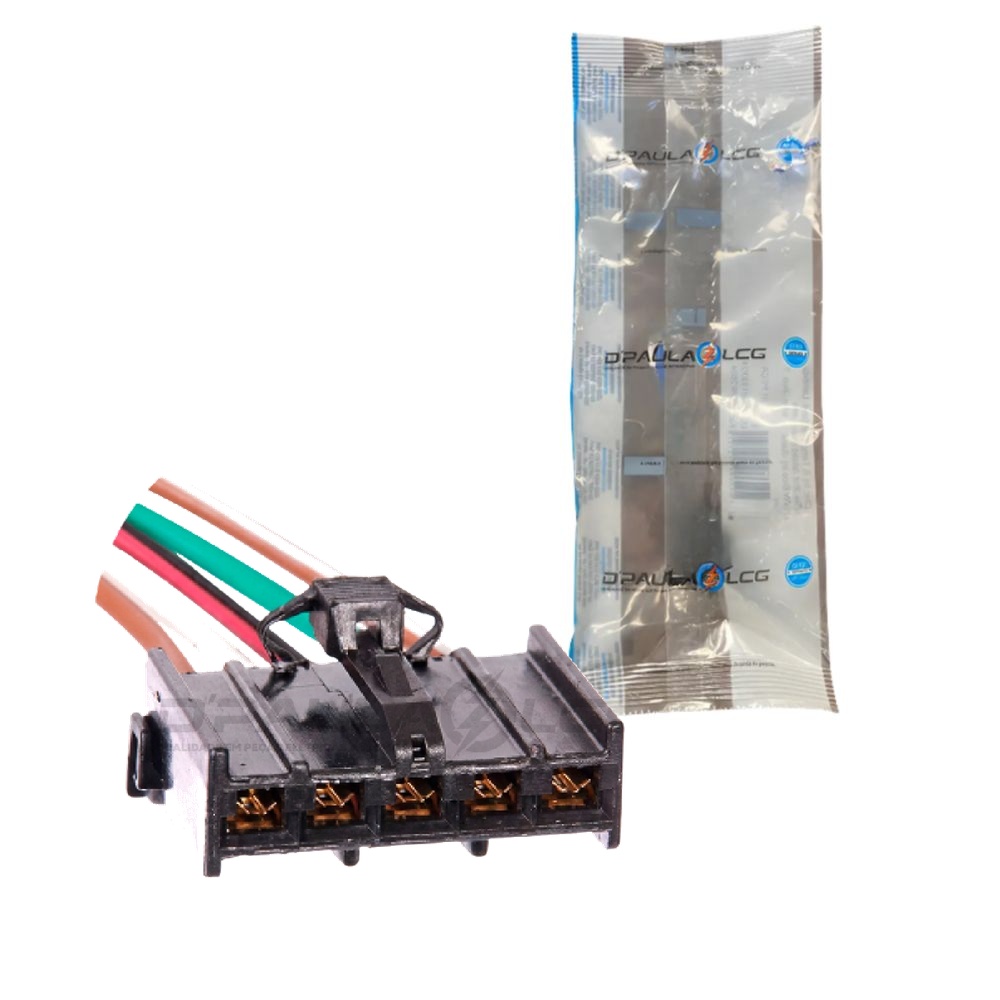 Conector com Chicote 5 Vias - DPaula - DP5.7790