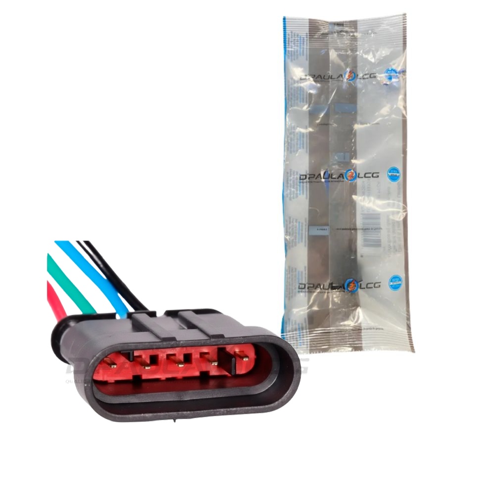 Chicote Conector 5 Vias para Carreta - DPaula - DP5.9760