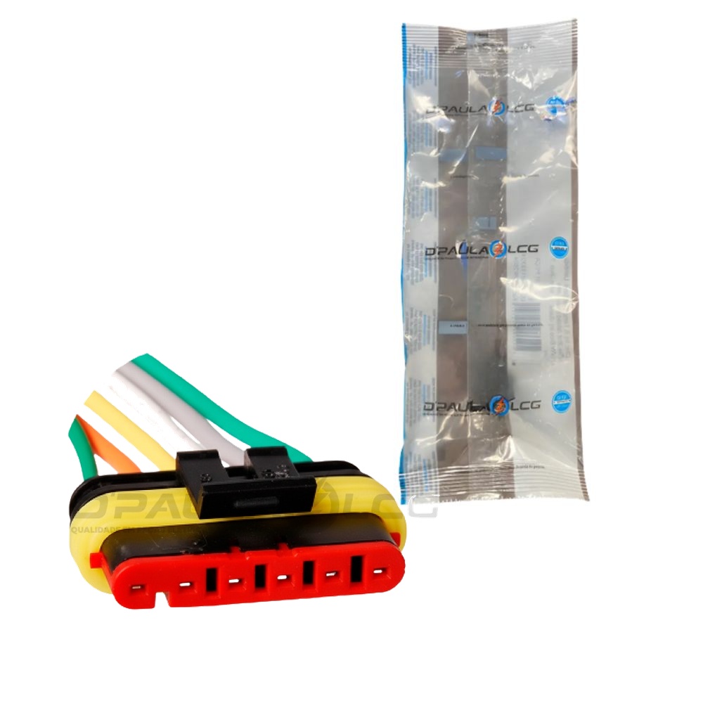 Chicote Conector 6 Vias - DPaula - DP6.7755