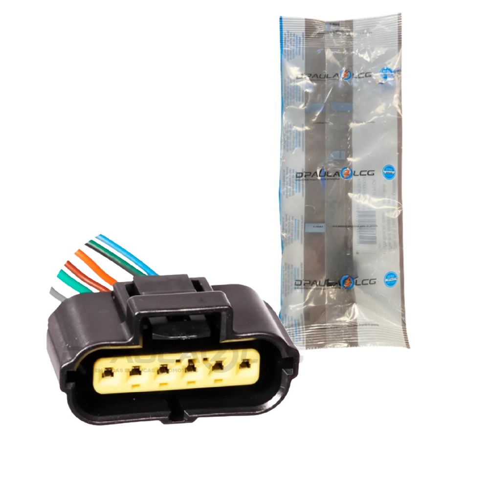 Chicote Conector 6 Vias - DPaula - DP6.7773