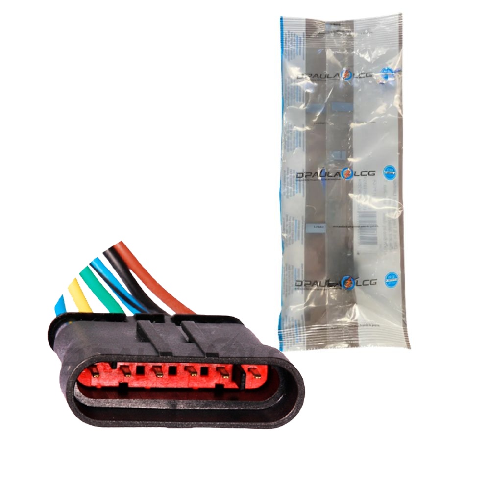 Chicote Conector 6 Vias - DPaula - DP6.9755