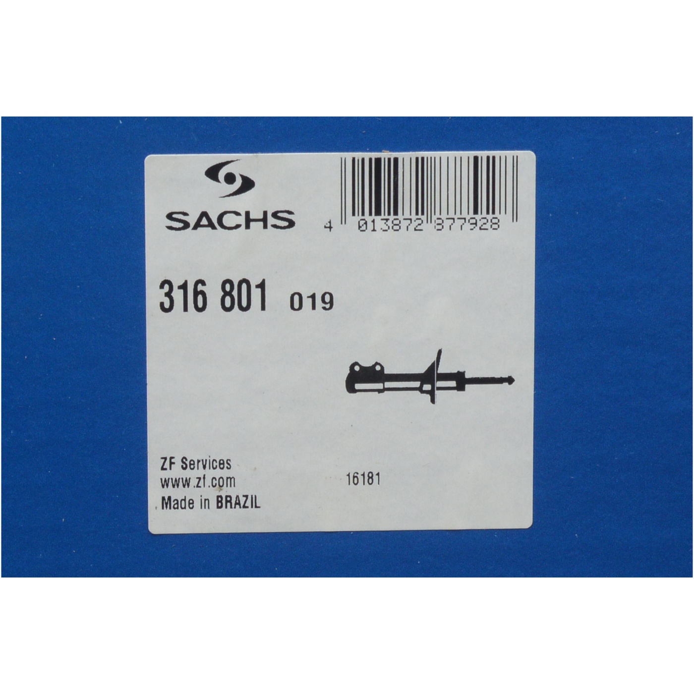 Amortecedor da Cabine - Sachs - 316 801