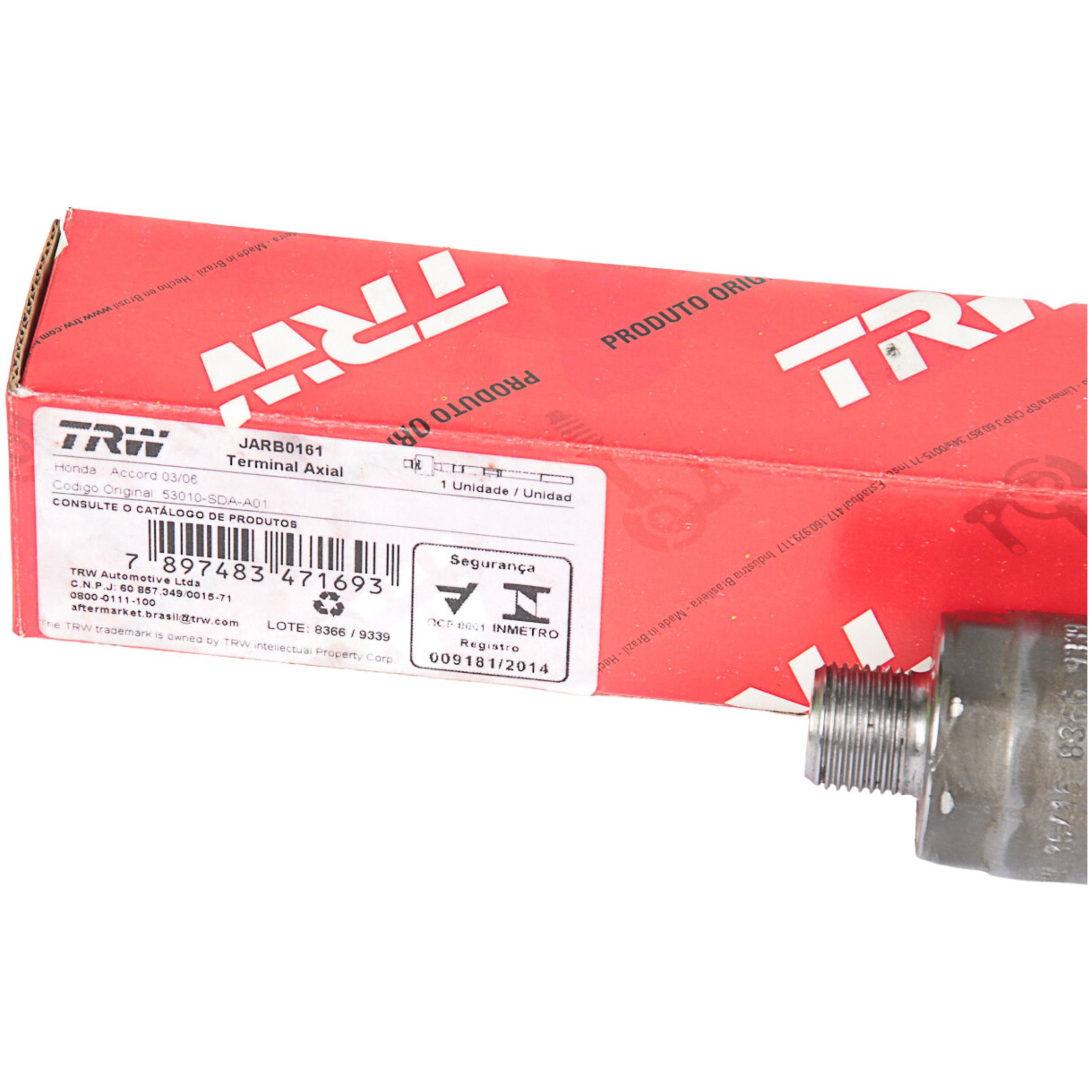 Barra Articulação Axial para Honda Accord - TRW - JARB0161