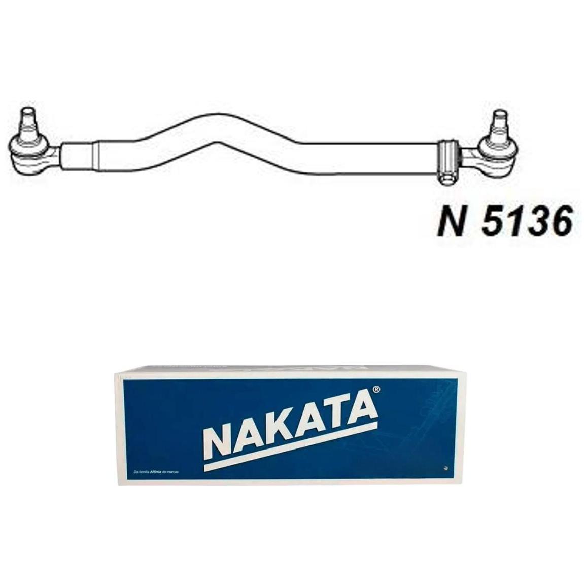 Barra Central Dianteira - Nakata - N 5135