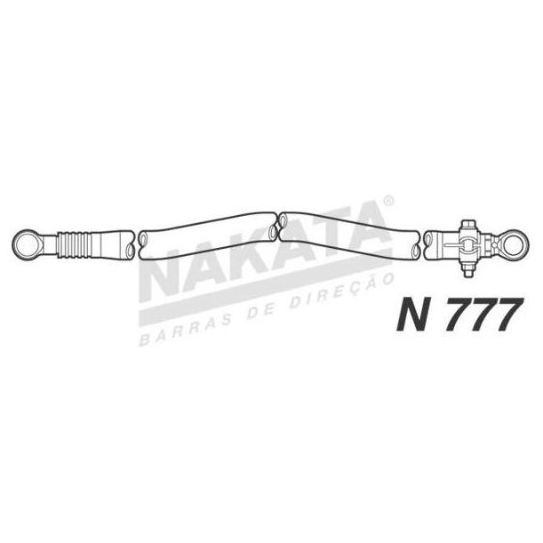 Barra de Ligação Dianteira - Nakata - N 776