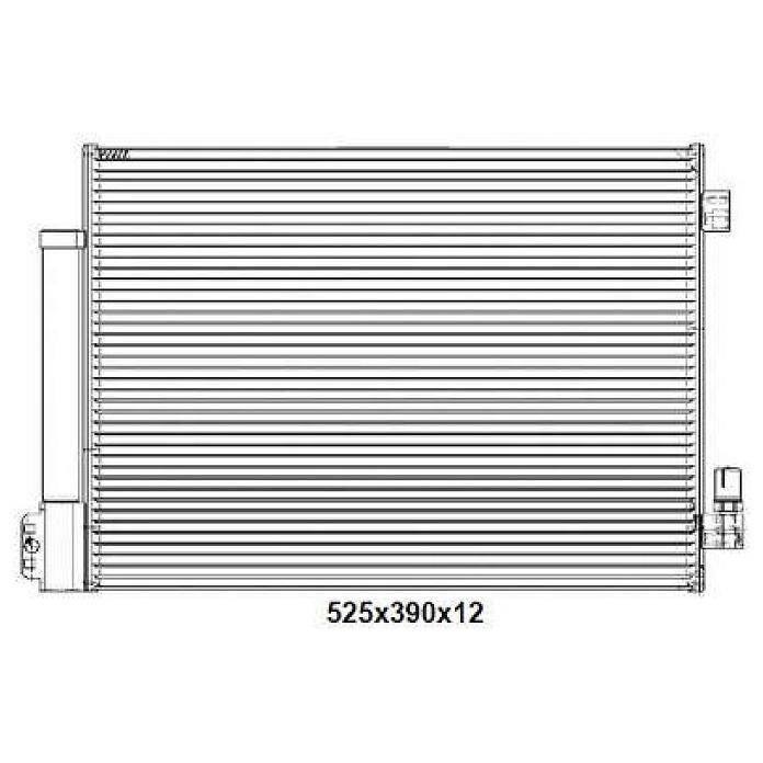 Condensador - Mahle Behr - AC 167 000P