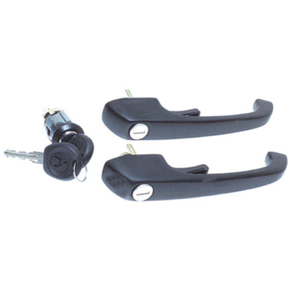 Conjunto de Maçanetas e Cilindros Fechadura da Porta - Universal - 20610