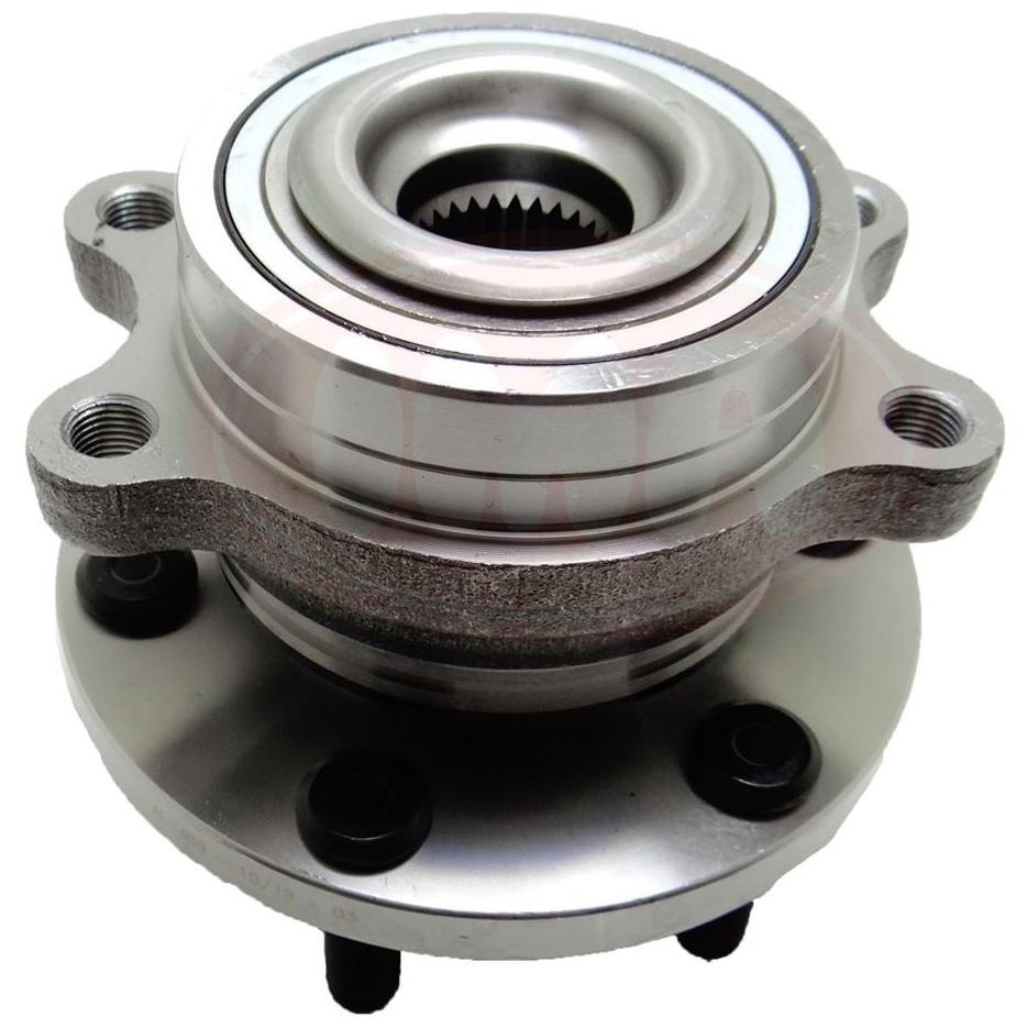 Cubo de Roda Dianteiro Direito ou Esquerdo 6 Furos com Rolamento para Nissan Frontier - IMA - AL-489