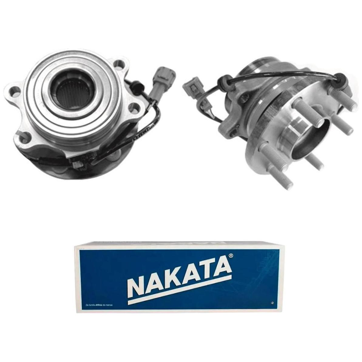 Cubo de Roda Dianteiro Direito ou Esquerdo para Nissan Frontier - Nakata - NKF 8102