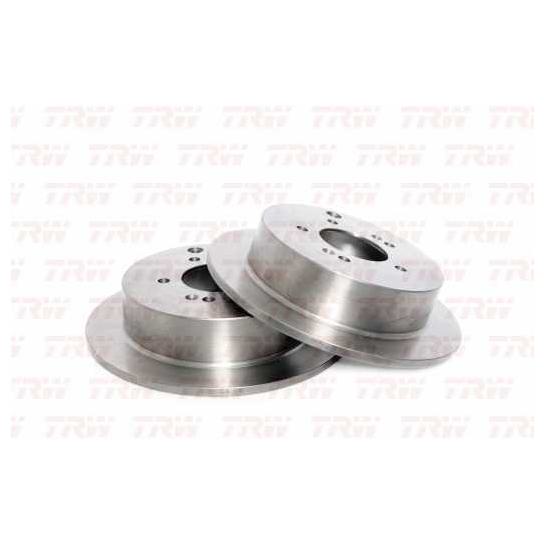 Disco de Freio Sólido Traseiro 1 Unidade - TRW - RCDI06160