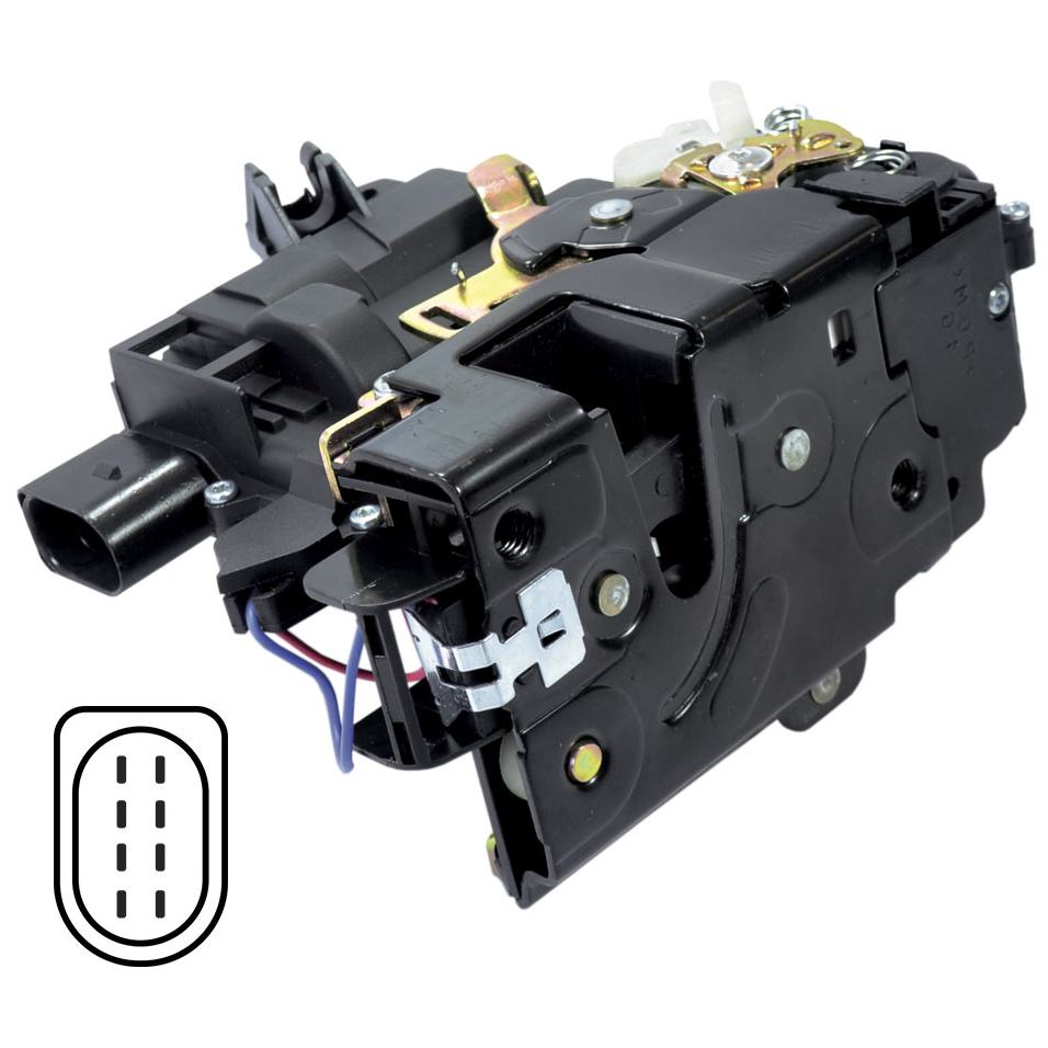 Fechadura Elétrica da Porta Dianteira para Volkswagen Golf e Passat - Universal Automotive - 23128