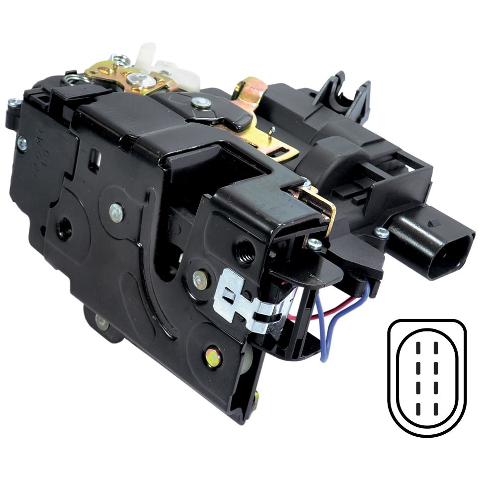 Fechadura Elétrica da Porta Dianteira para Volkswagen Golf e Passat - Universal Automotive - 23129