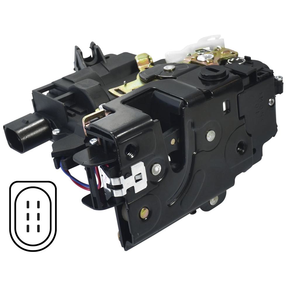 Fechadura Elétrica da Porta Traseira para Volkswagen Golf e Passat - Universal Automotive - 23130