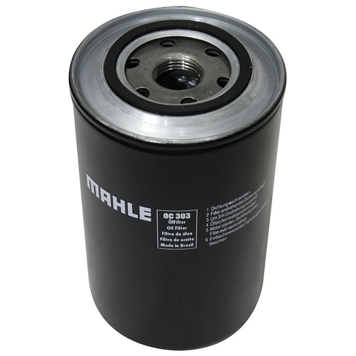 Filtro Blindado de Óleo Lubrificante - Mahle Metal Leve - OC303