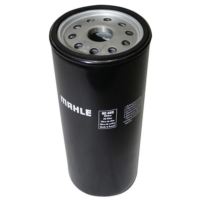 Filtro Blindado de Óleo Lubrificante - Mahle Metal Leve - OC403