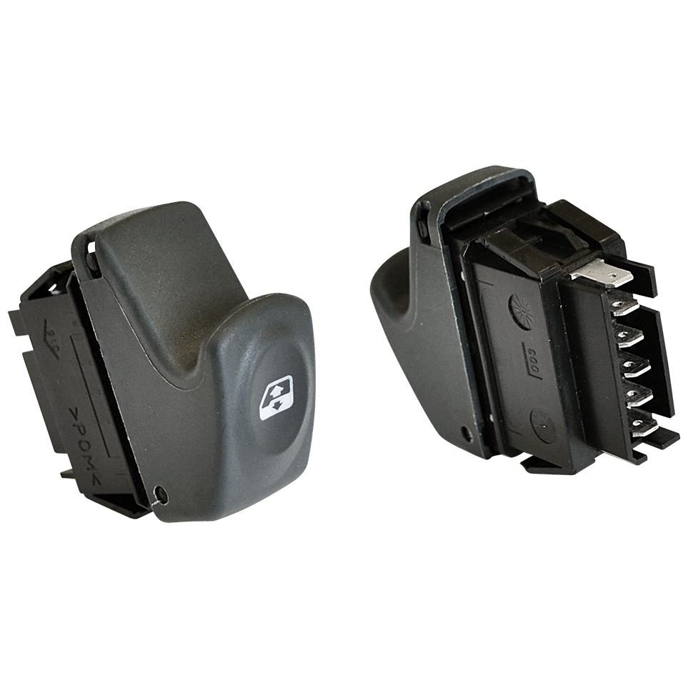Interruptor do Vidro Elétrico para Renault CLIO - Universal Automotive - 90262