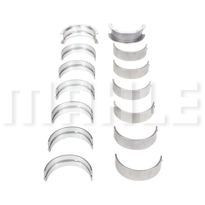 Jogo de Bronzina Central 0,50 - Mahle Metal Leve - BC-471-J 0,50