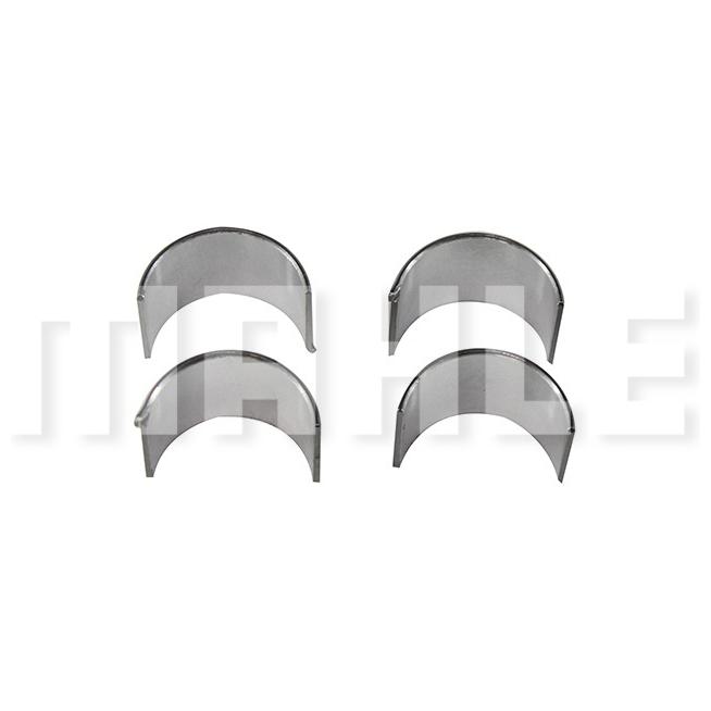 4 peças Bronzina de Biela 0,25 - Mahle Metal Leve - BB-202-J 0,25