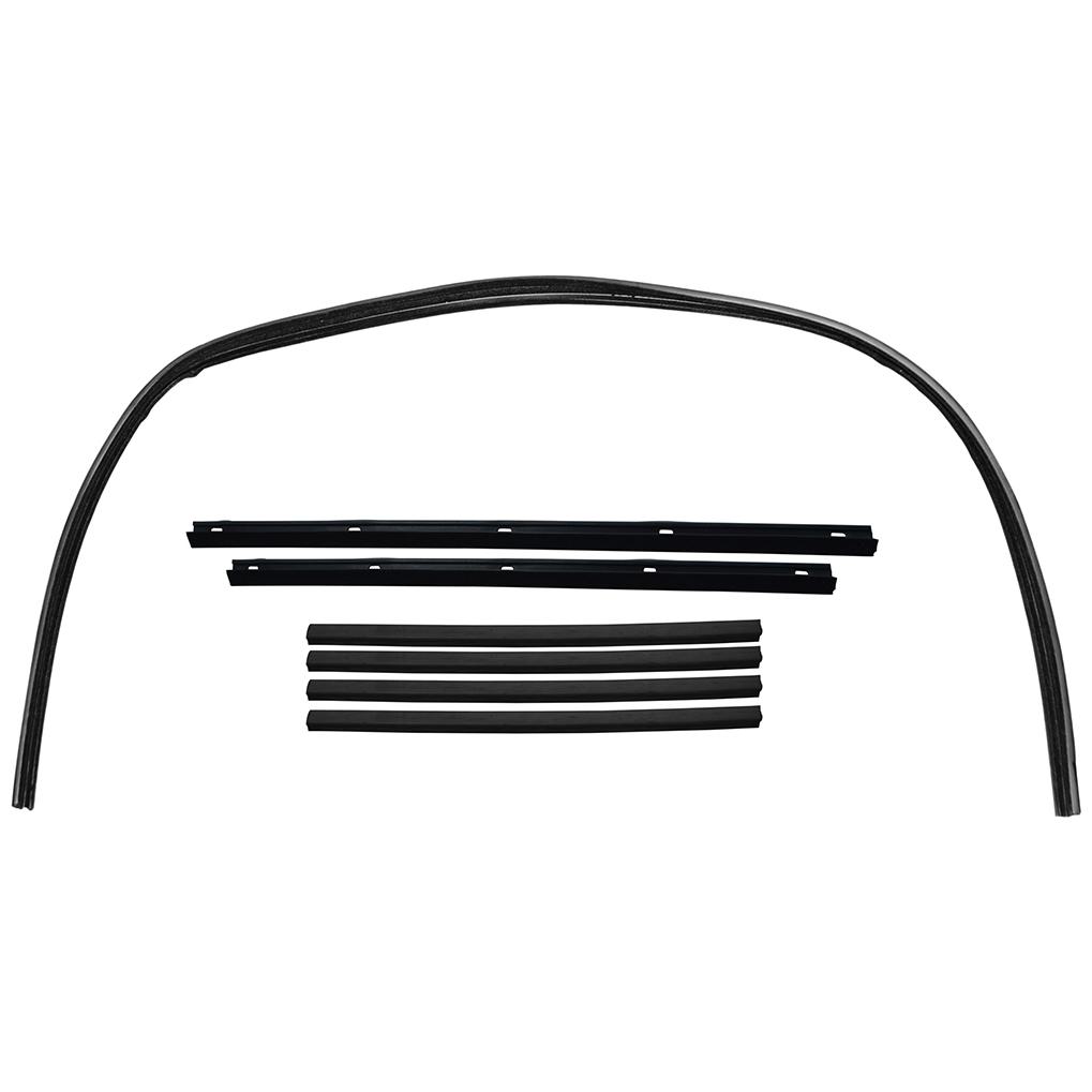 Jogo de Canaletas da Porta para Ford F-12000 e F-14000 - Uniflex - 38610