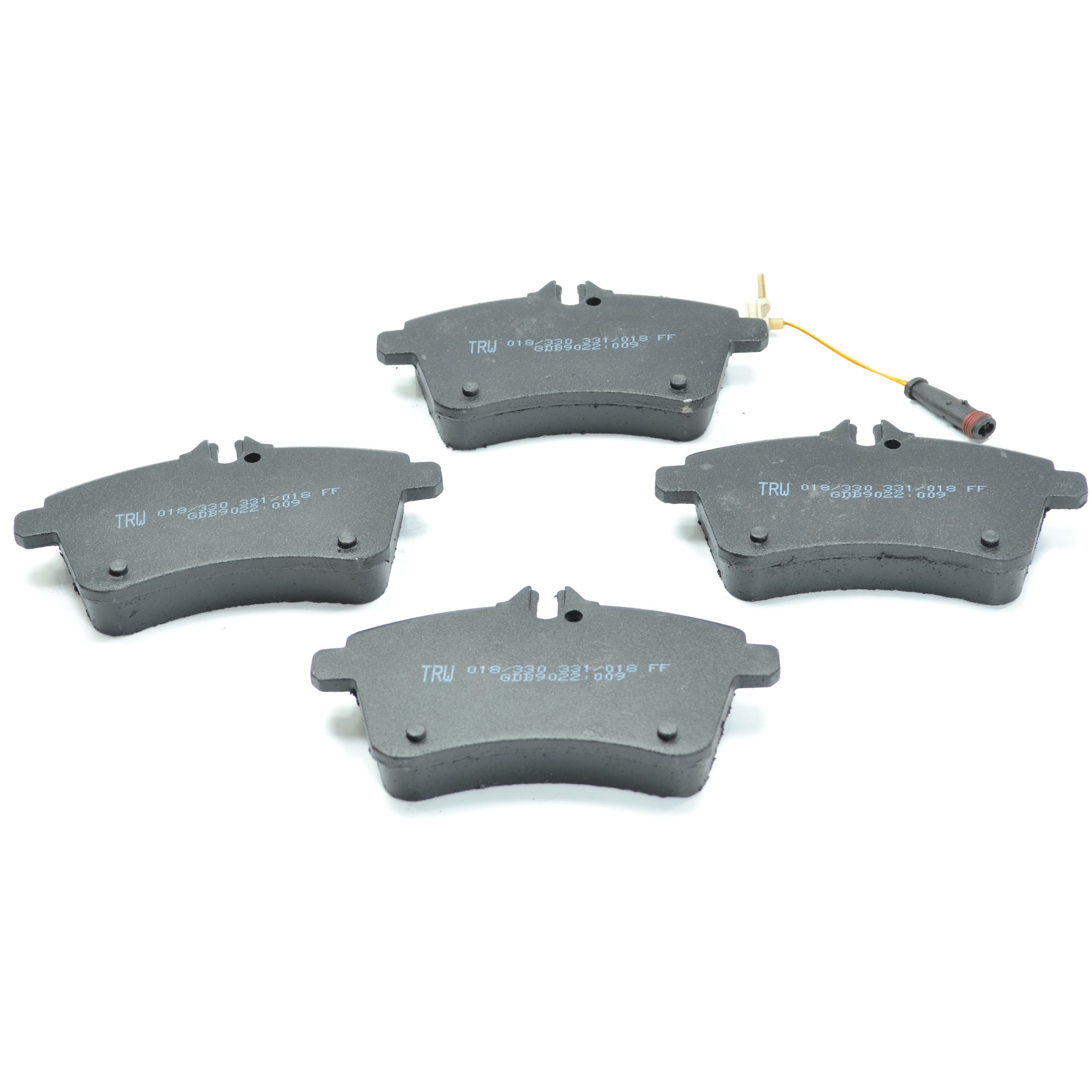 Jogo Pastilhas de Freio Dianteira para Mercedes-Benz A 200 e B 180 - TRW - GDB9022