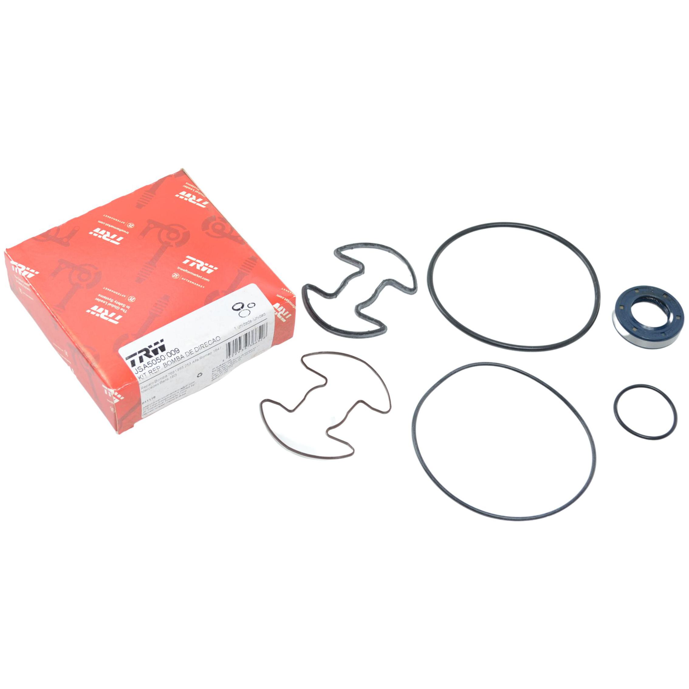 Juntas Reparo Bomba Direção Zf 7681955253 para Alfa Romeo 164 e Mercedes-Benz MB 180 - TRW - JSA5050