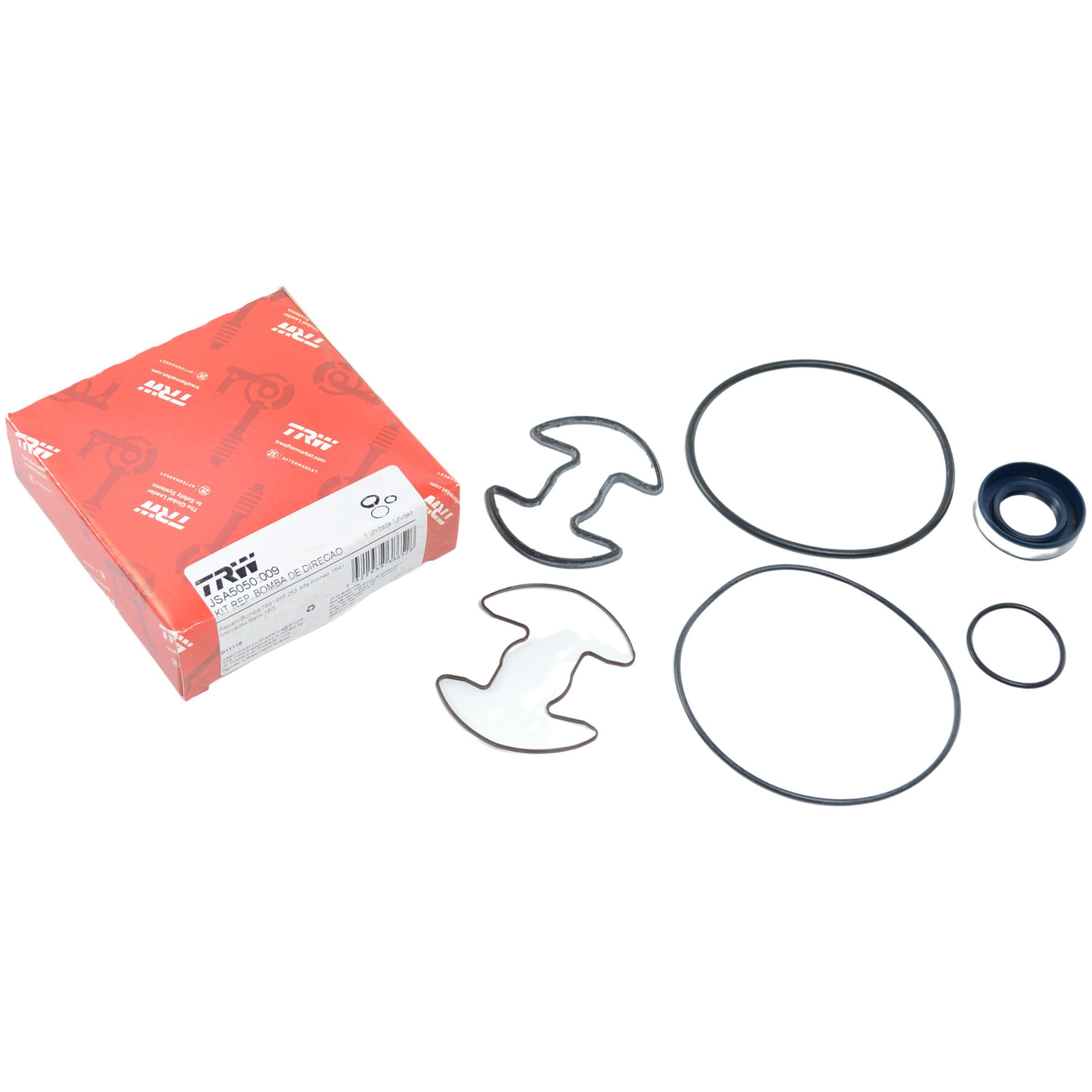 Juntas Reparo Bomba Direção Zf 7681955253 para Alfa Romeo 164 e Mercedes-Benz MB 180 - TRW - JSA5050