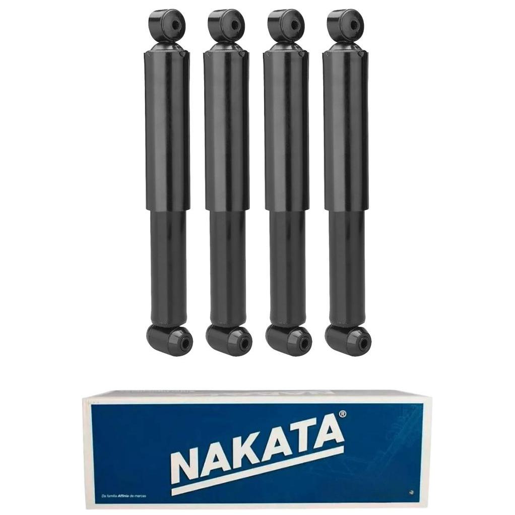Kit 4 Amortecedores Dianteiro e Traseiro - Nakata - AC 36018