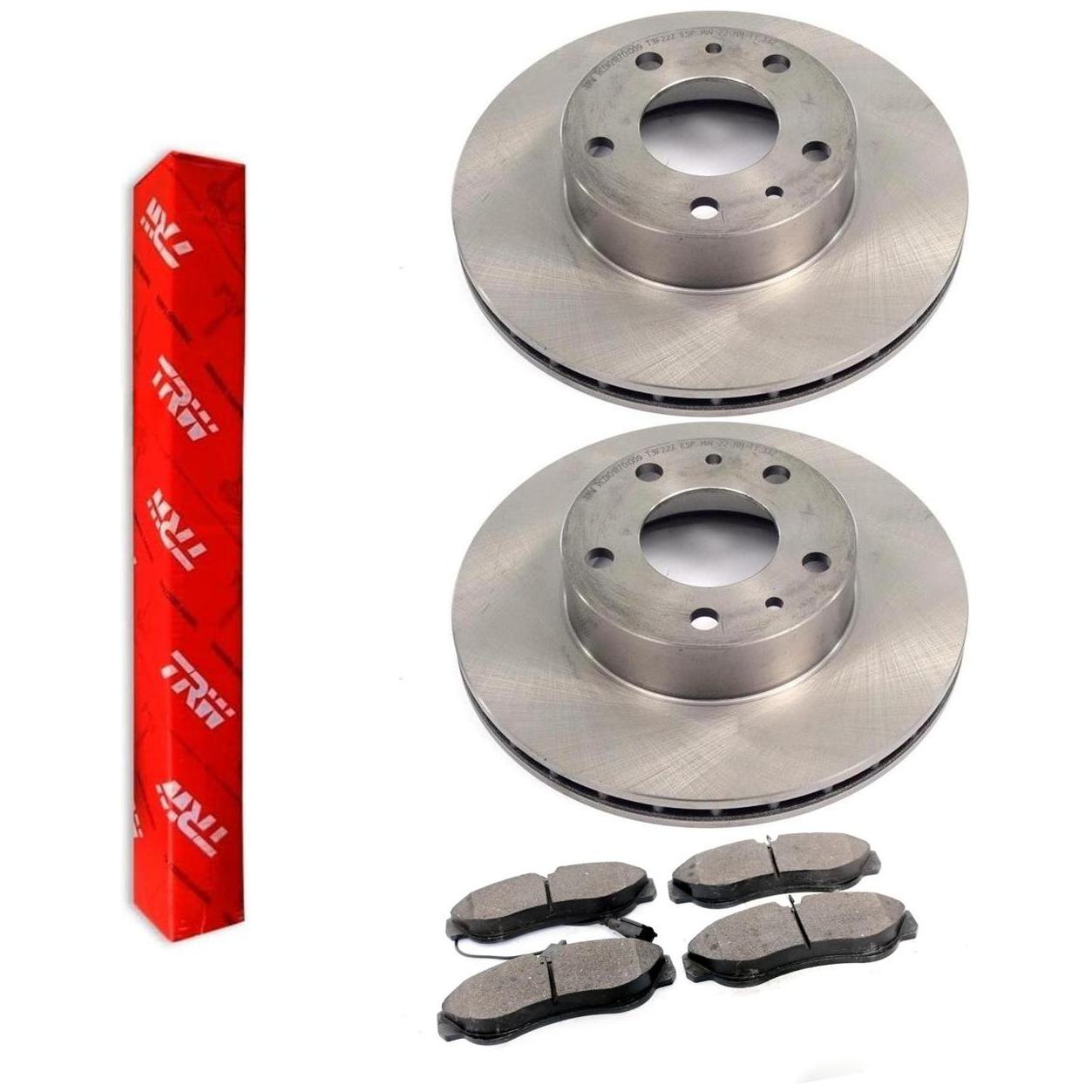 Kit Disco e Pastilha Dianteiro - TRW - RCDI01870 - RCPT04740