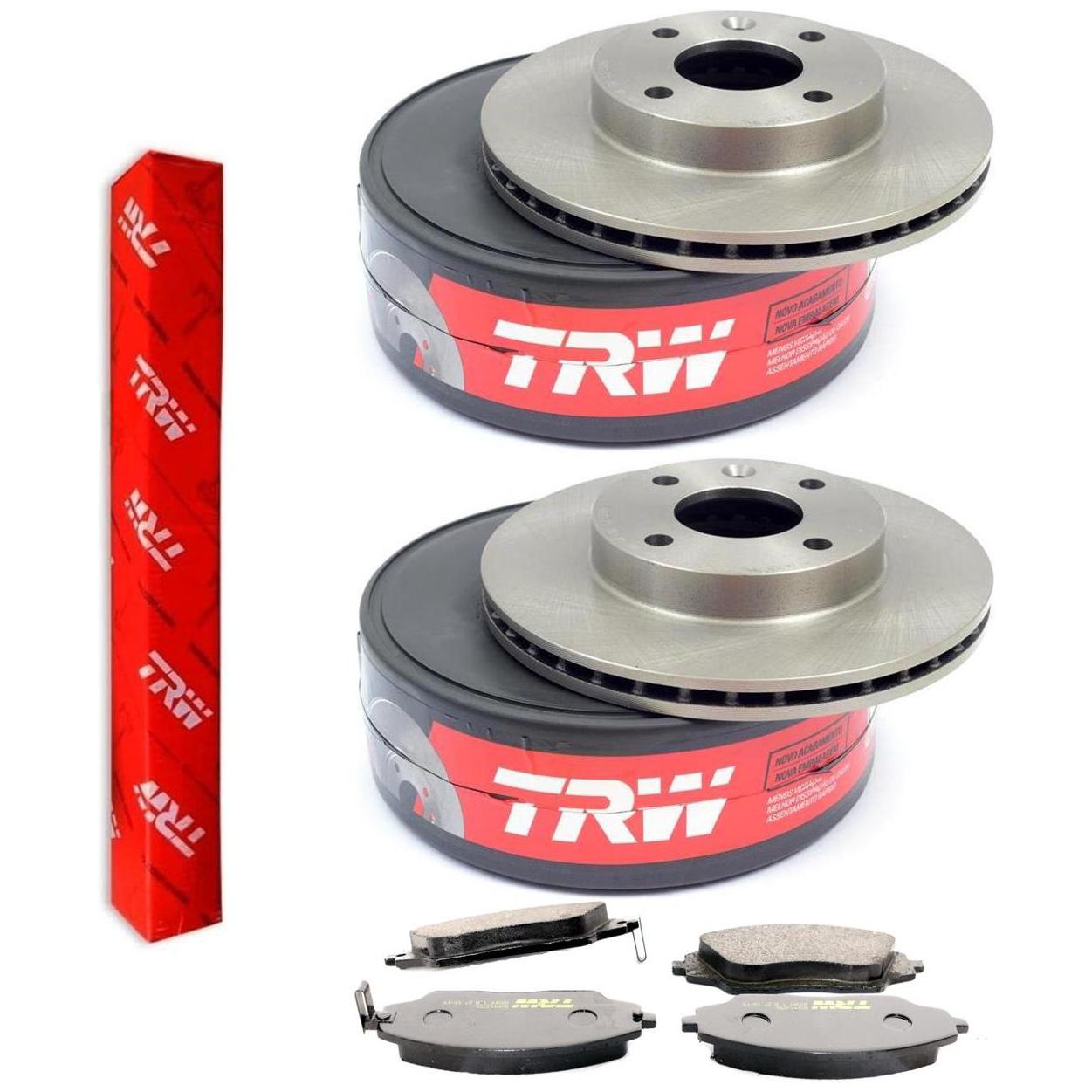 Kit Disco e Pastilha Dianteiro - TRW - RCDI09420 - RCPT13750
