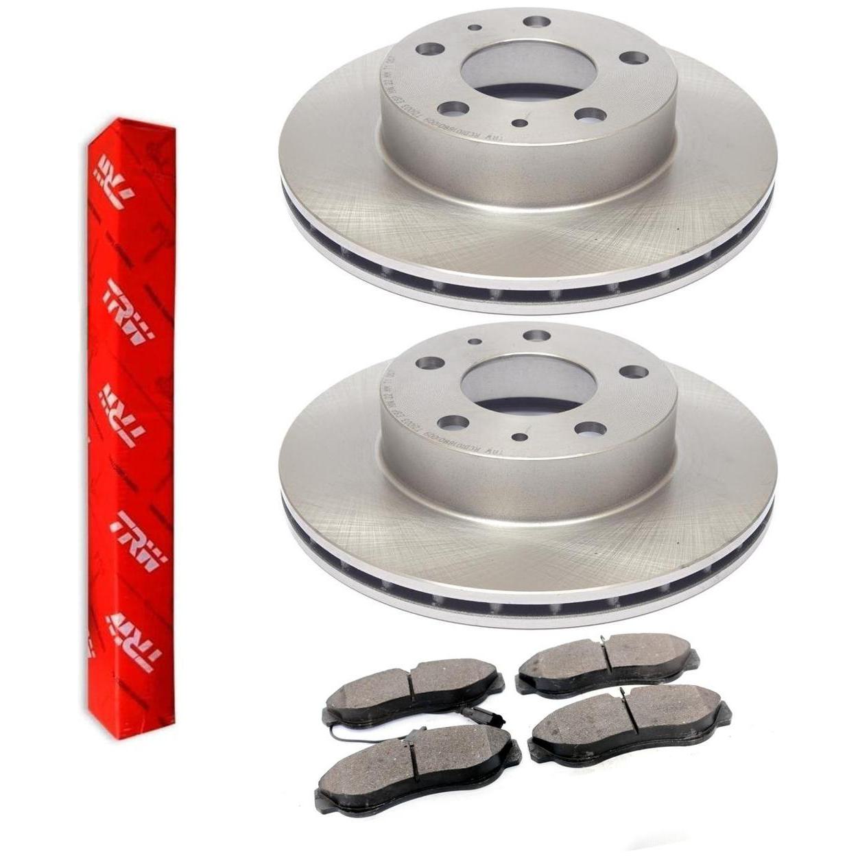 Kit Disco e Pastilha Dianteiro - TRW - RCDI01880 - RCPT04740