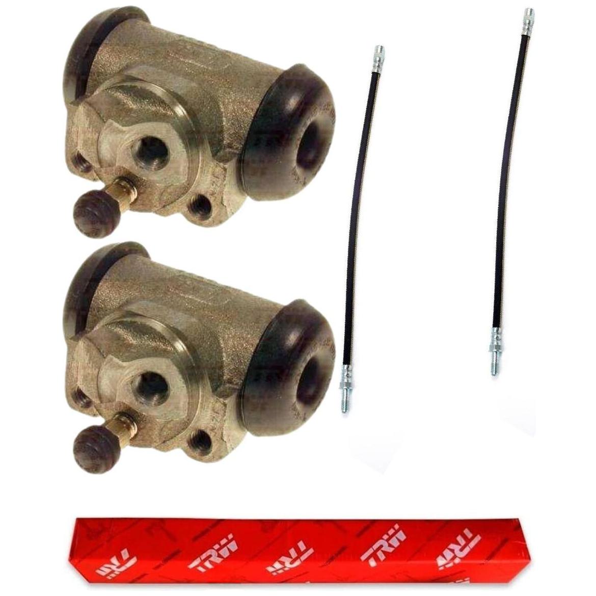 Kit Freio Traseiro Cilindro de Roda e Flexível - TRW - RCCR00980 - RPFX01170