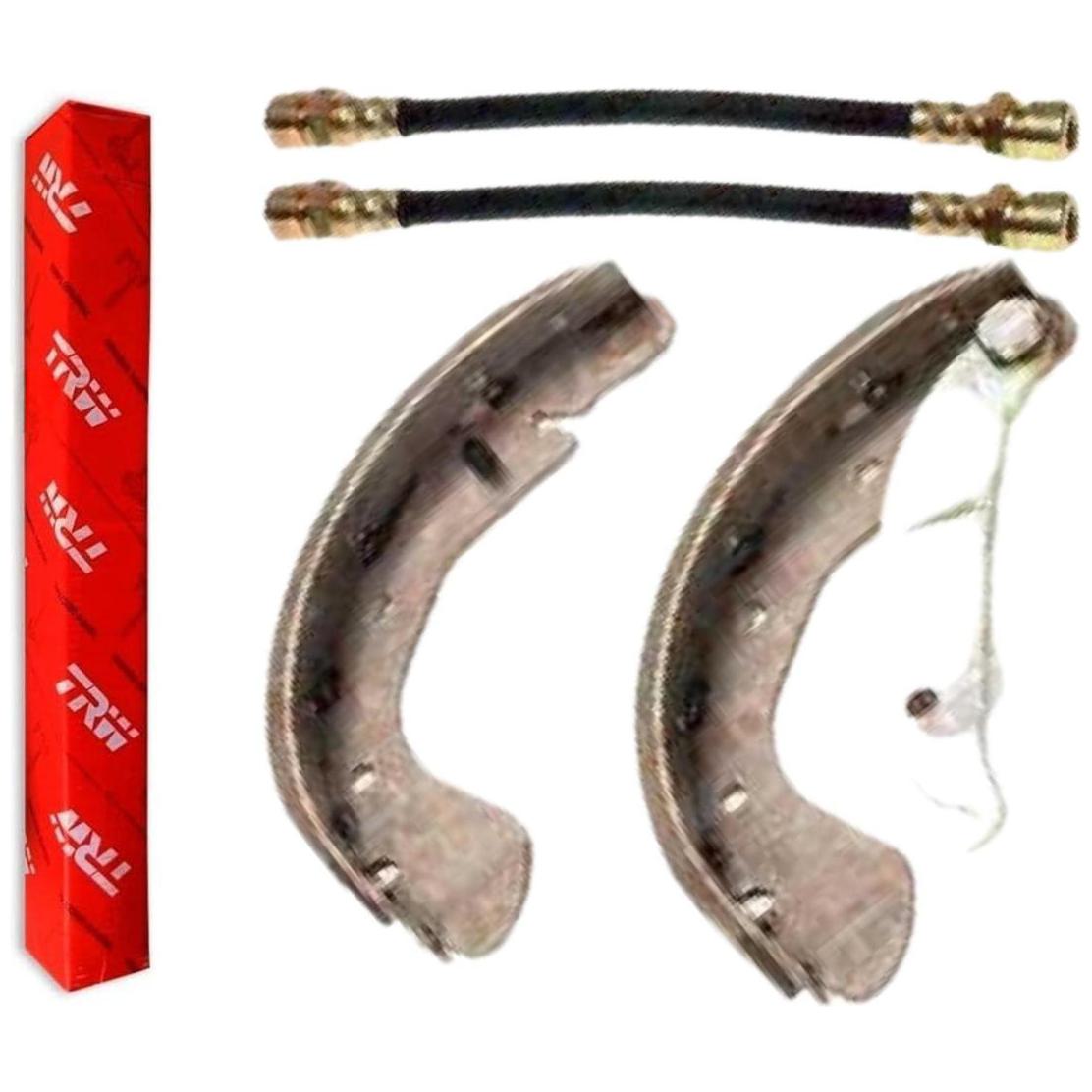 Kit Freio Traseiro Flexível e Sapata  - TRW - RPFX00690 - RRSA00704