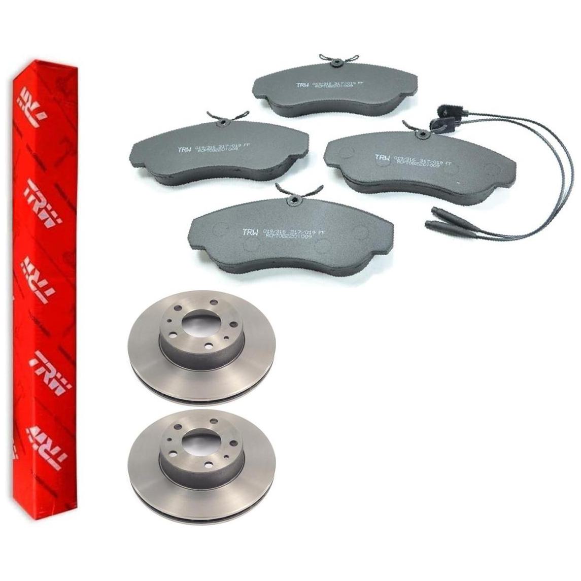 Kit Pastilha e Disco Dianteiro - TRW - RCDI07540 - RCPT08220