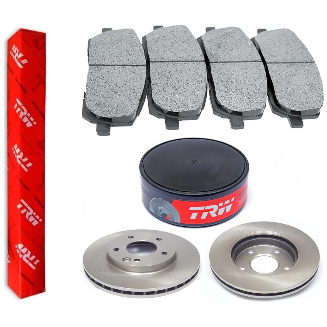 Kit Pastilha e Disco Dianteiro - TRW - RCDI02640 - RCPT04340