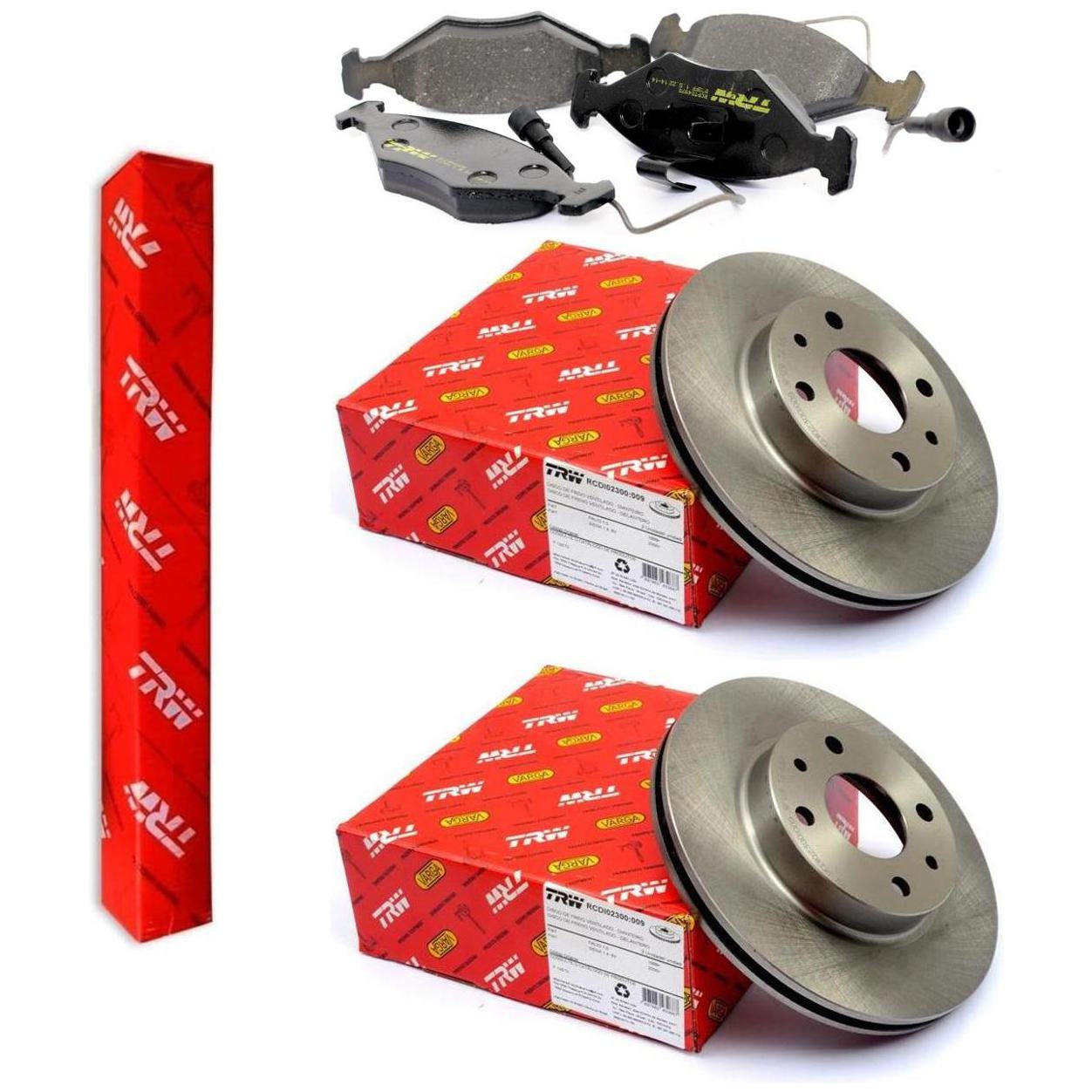Kit Pastilha e Disco Dianteiro - TRW - RCDI02300 - RCPT04970
