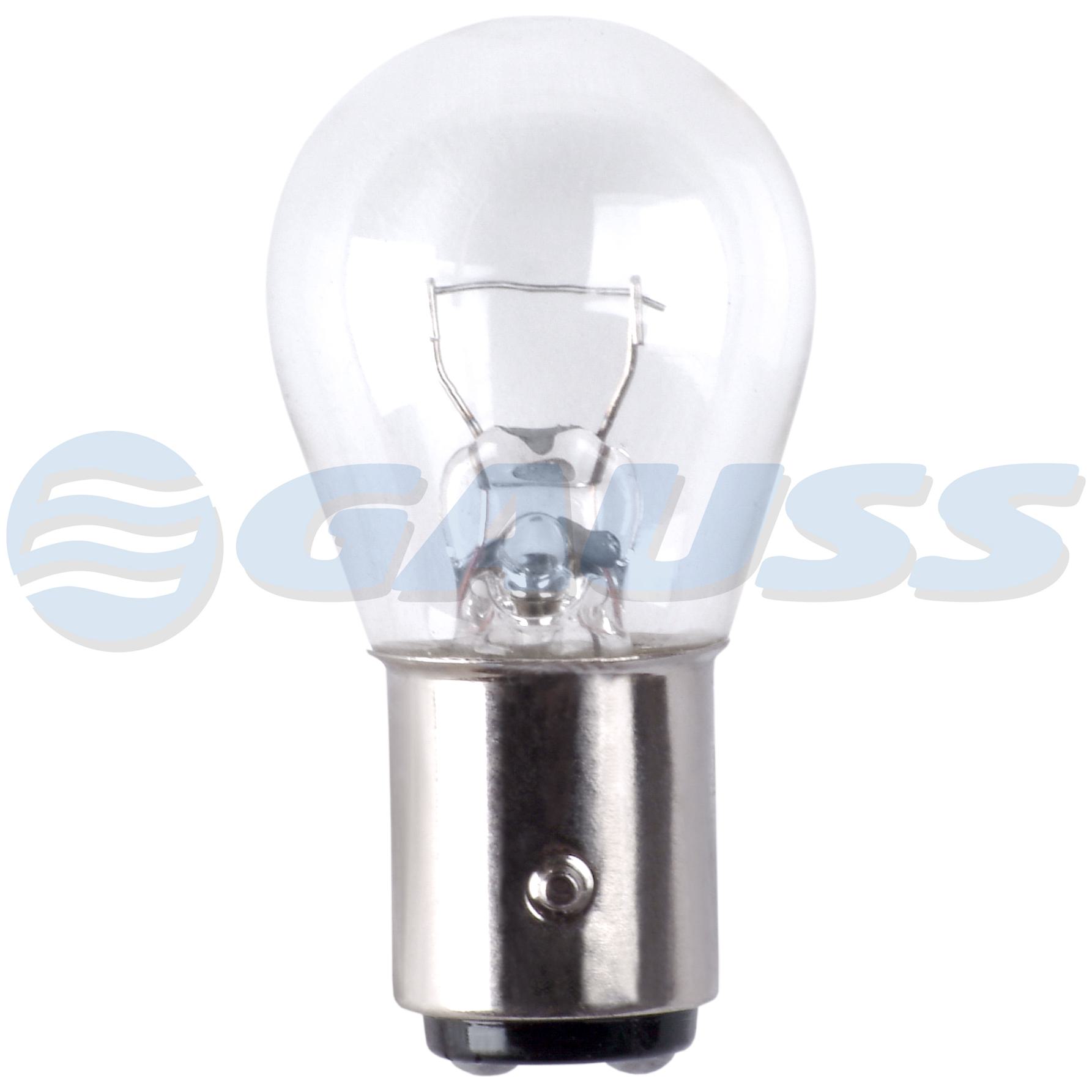 Lâmpada 2 Polos P21/5W 24V - Gauss - GL1034B