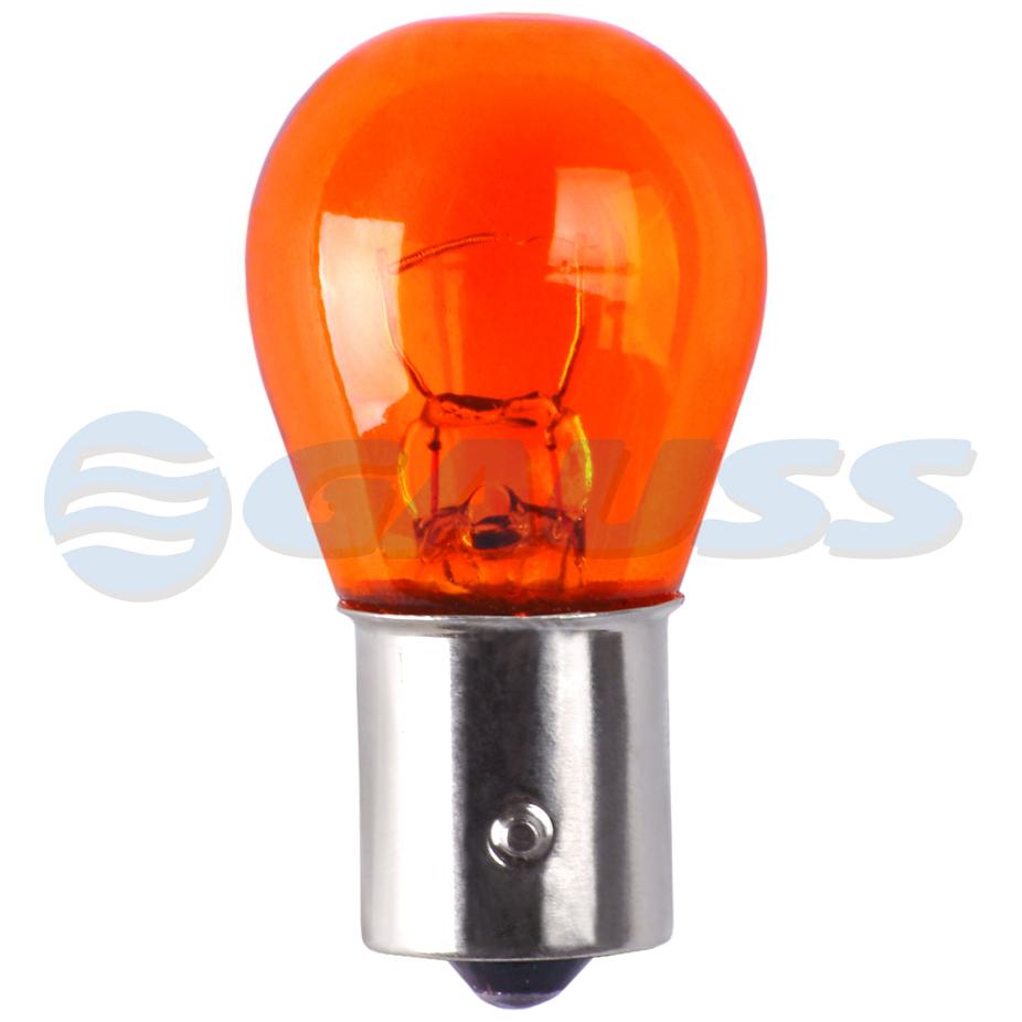 Lâmpada de Seta 1 Polo PY21W 24V Âmbar - Gauss - GL1056B