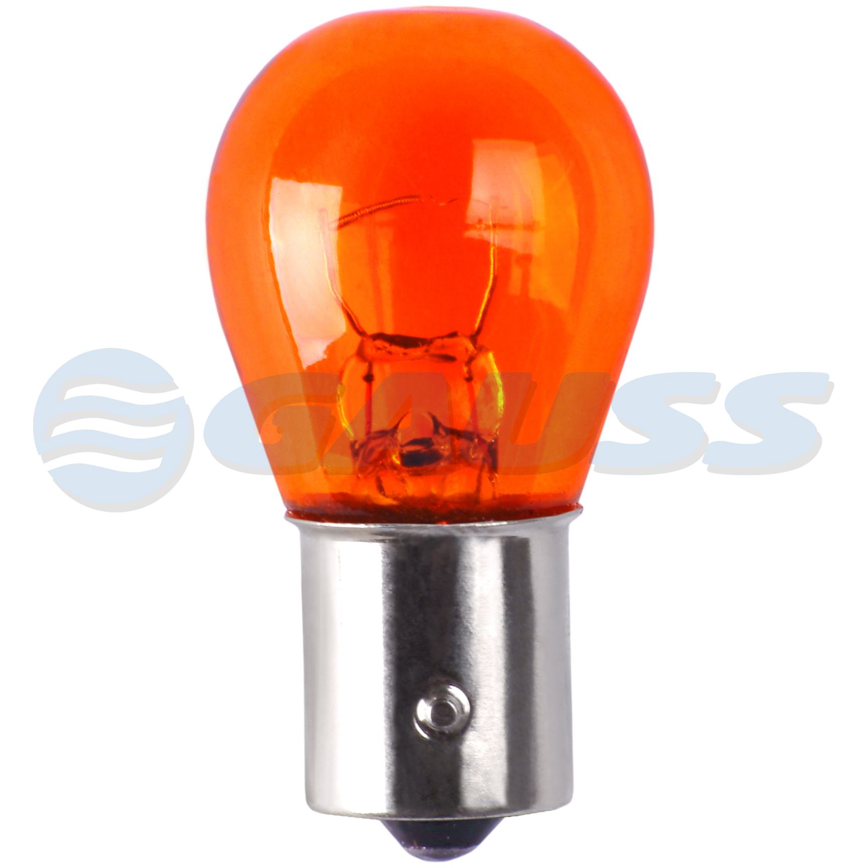 Lâmpada de Seta 21W 12V Âmbar - Gauss - GL1141A