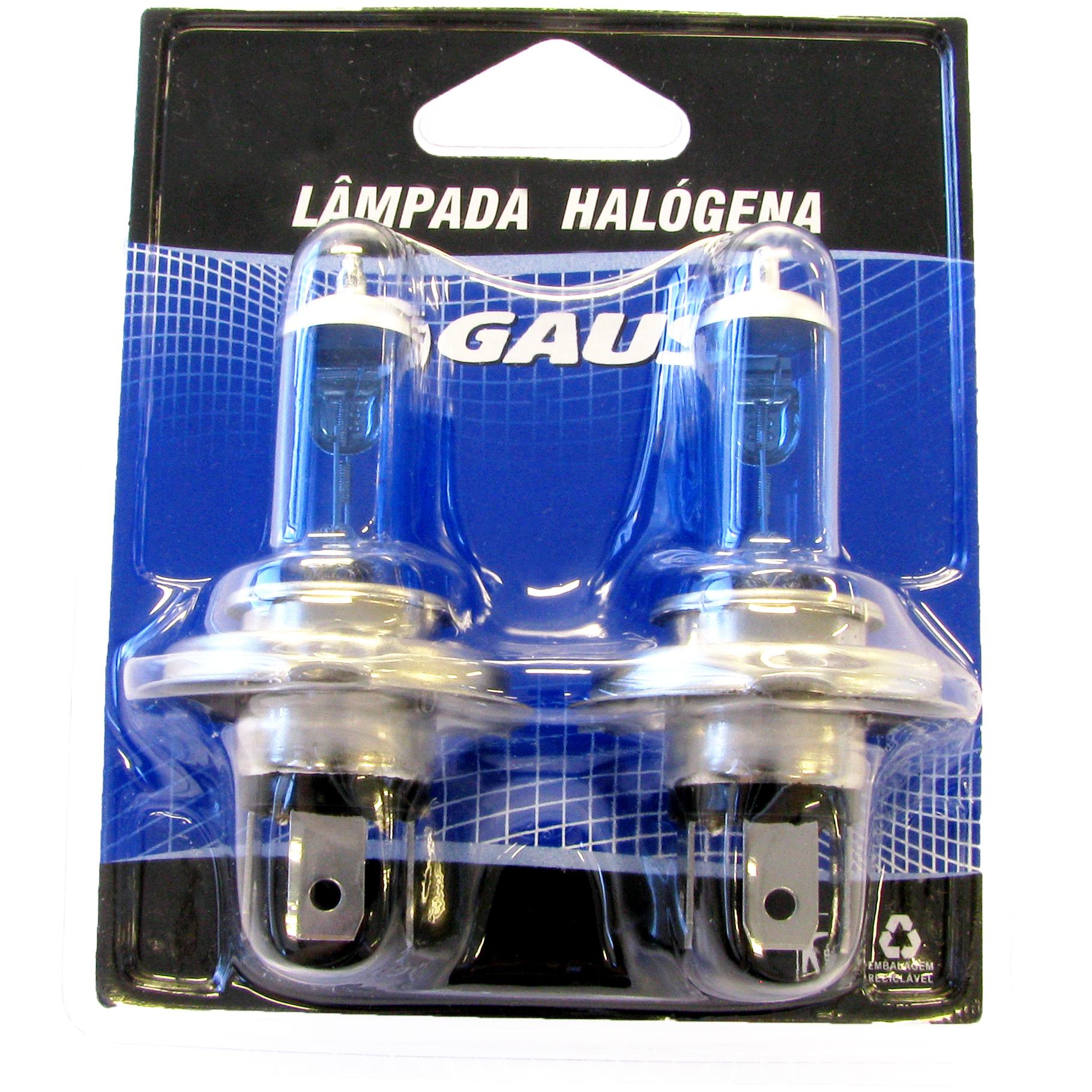 Par Lâmpada H4 60/55W 12V MaxLight - Gauss - GL59 H4