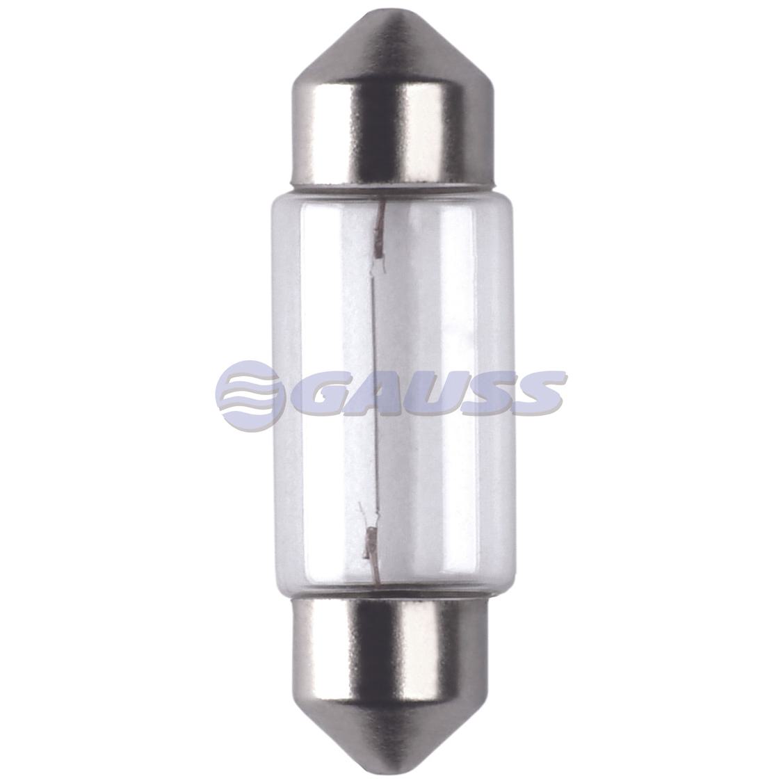 Lâmpada Torpedo 10W 12V - Gauss - GL6410