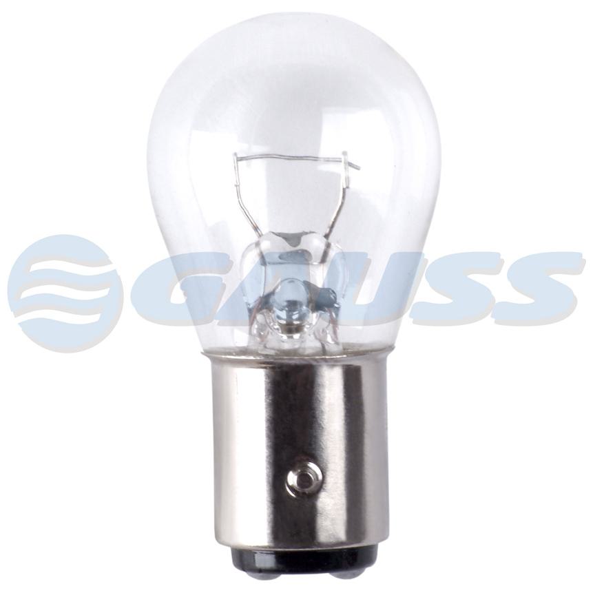Lâmpada 2 Polos P21/5W 12V - Gauss - GL70