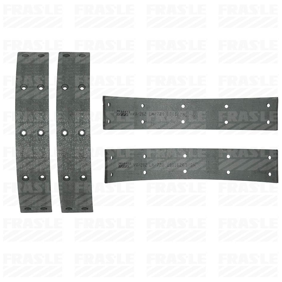 Lona de Freio para Karmann Ghia Coupé e Volkswagen Fusca - Fras-le - VW/262