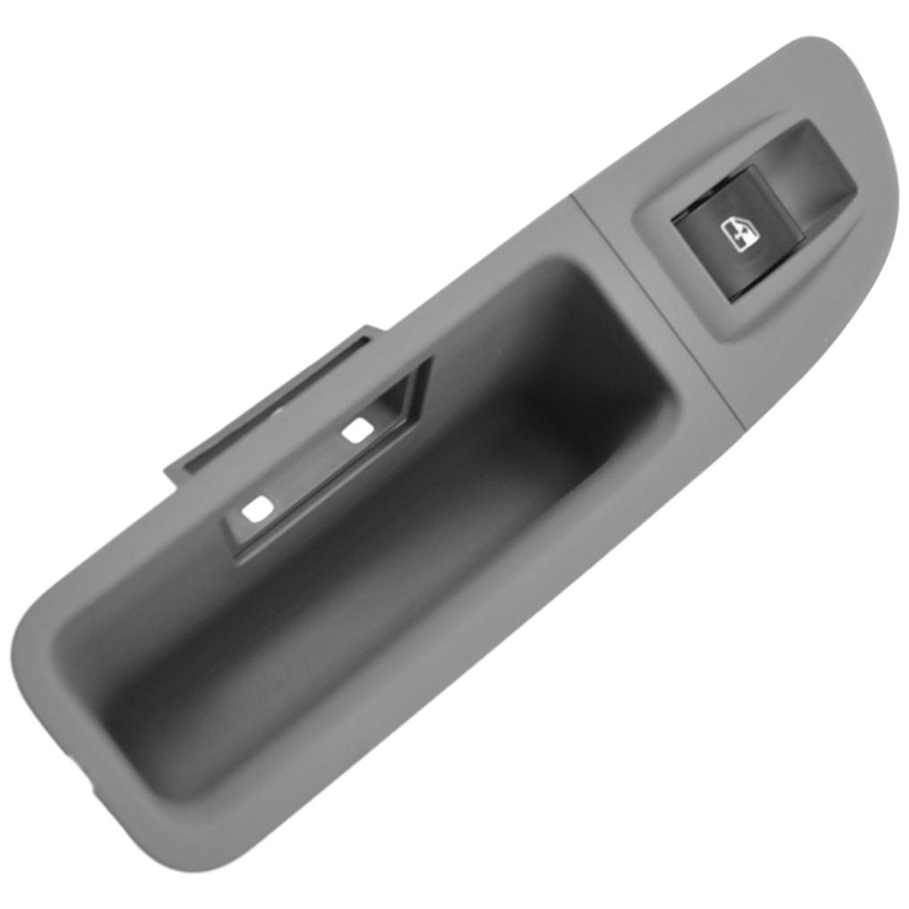 Moldura com Tecla Acionadora do Vidro Elétrico Porta Traseira para Fiat Palio - Universal Automotive - 90683