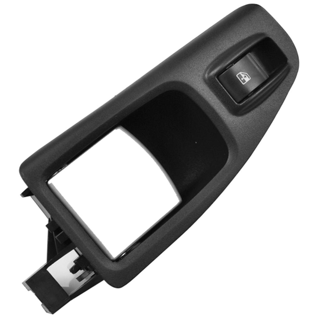 Moldura com Tecla Acionadora do Vidro Elétrico Porta Traseira para Fiat Idea - Universal Automotive - 90733