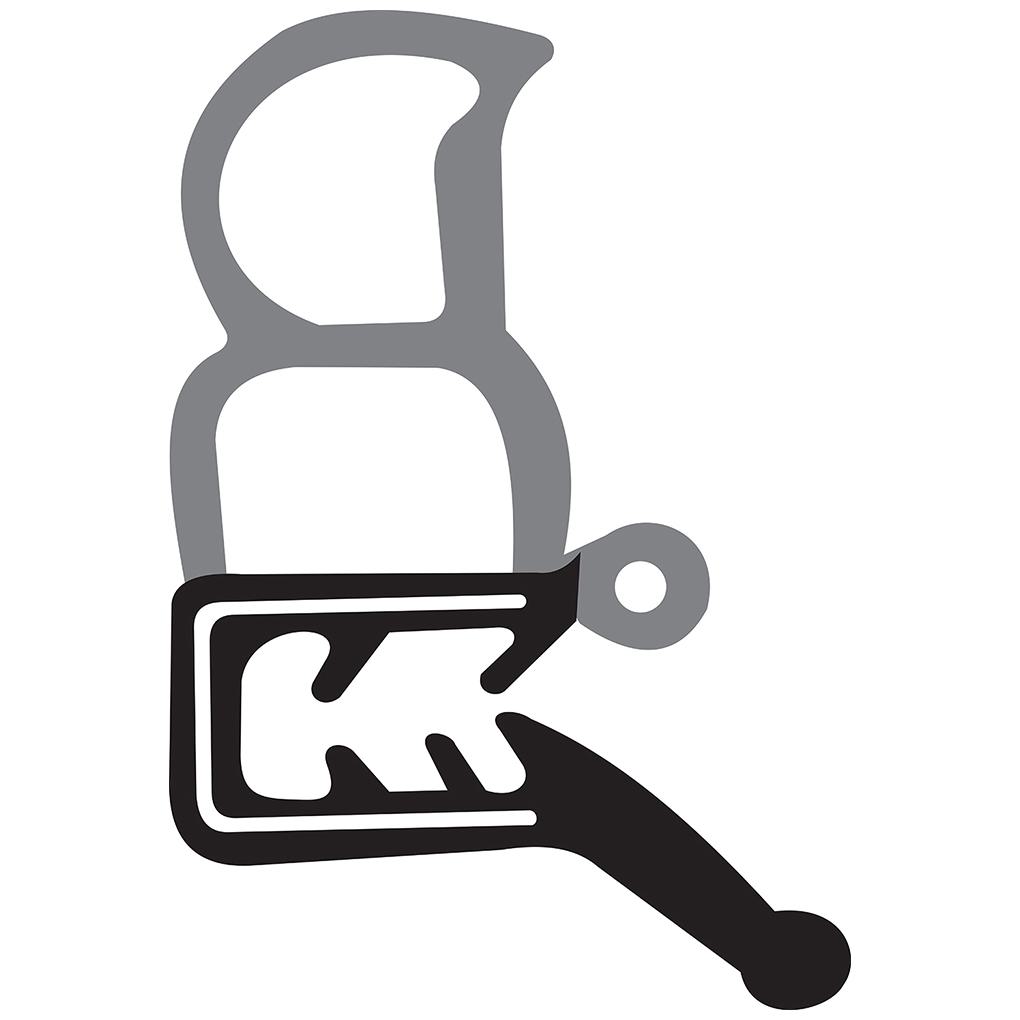 Par de Borrachas da Porta para Ford Courier - Uniflex - 38537