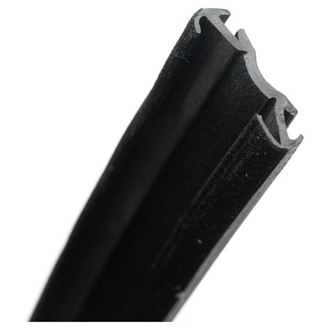 Par de Canaletas da Porta para Mitsubishi L200 - Uniflex - 39885