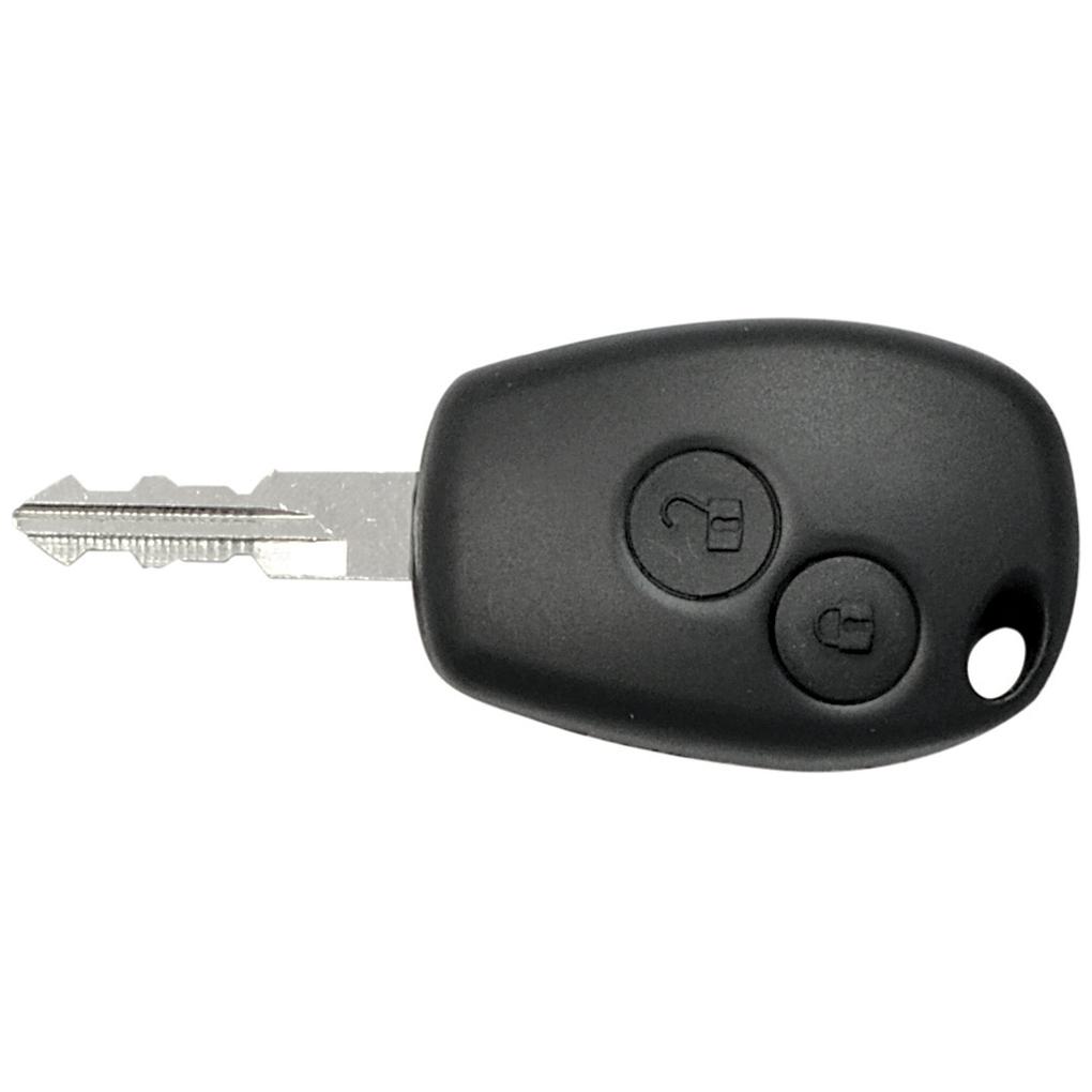 Chave sem Segredo com Transponder para Renault Logan e Sandero - Universal Automotive - 11218
