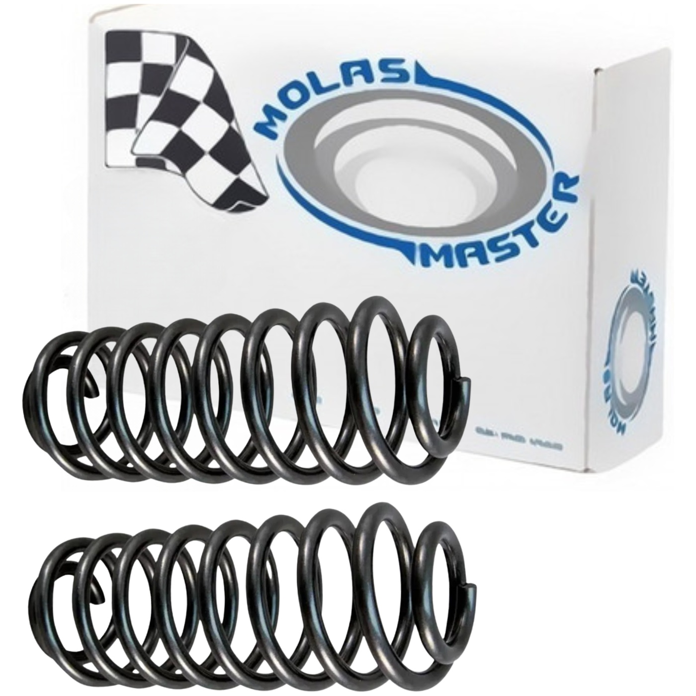 Par de Molas Suspensão Dianteira - Molas Master - MM-4498